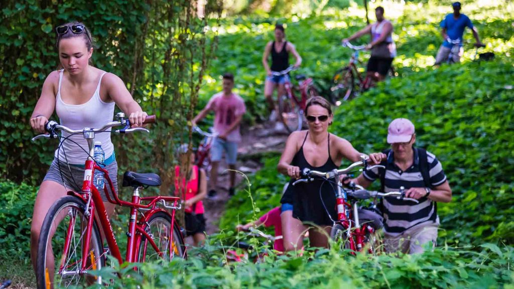 bike tour havana forest cuba